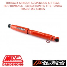 OUTBACK ARMOUR SUSPENSION KIT REAR PERFORMANCE - EXPD HD FITS TOYOTA PRADO 150S